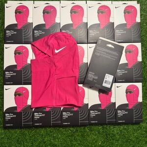 Nike Pink Dri-Fit Training Top with Nike Pro Badge